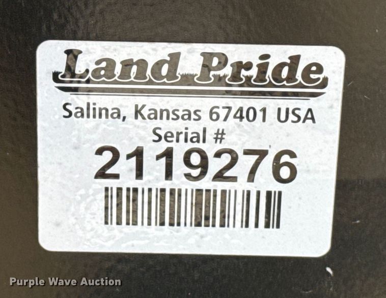 image for item EU5164 Land Pride AP-HD68LLT skid steer bucket