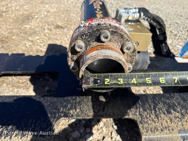 image for item EU5172 Danuser T3 skid steer post driver