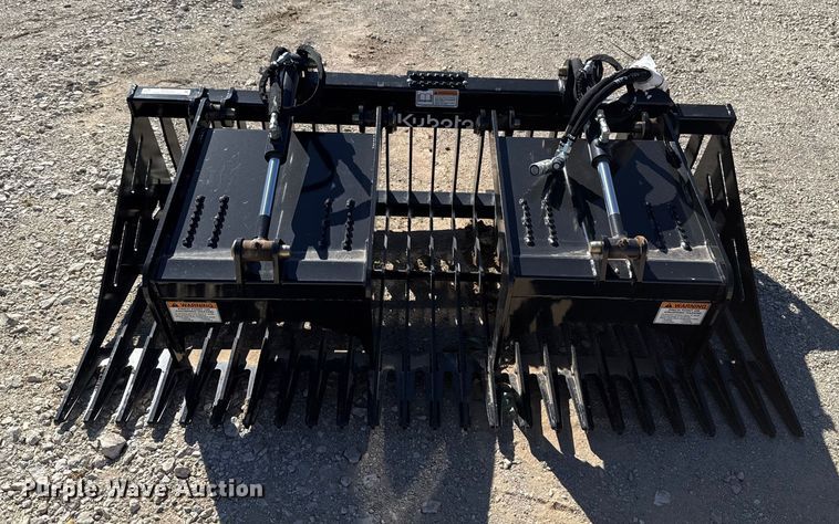 image for item EU5174 Kubota SGR1578 skid steer rock bucket