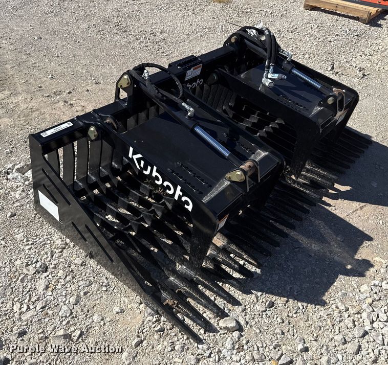 image for item EU5174 Kubota SGR1578 skid steer rock bucket