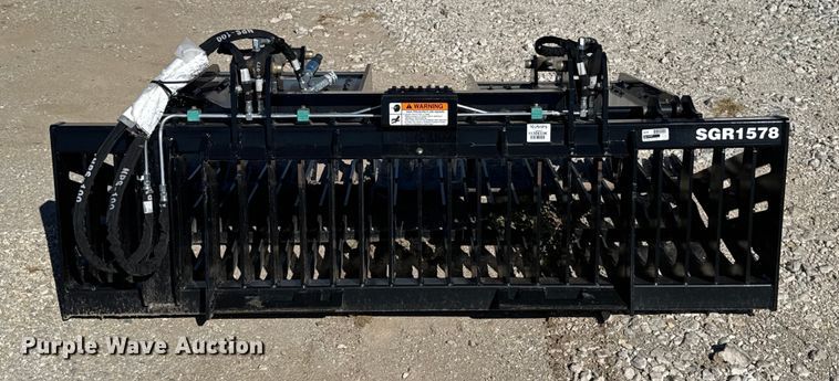 image for item EU5174 Kubota SGR1578 skid steer rock bucket