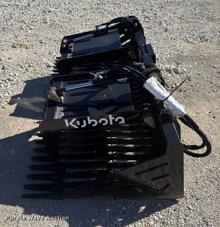 image for item EU5174 Kubota SGR1578 skid steer rock bucket