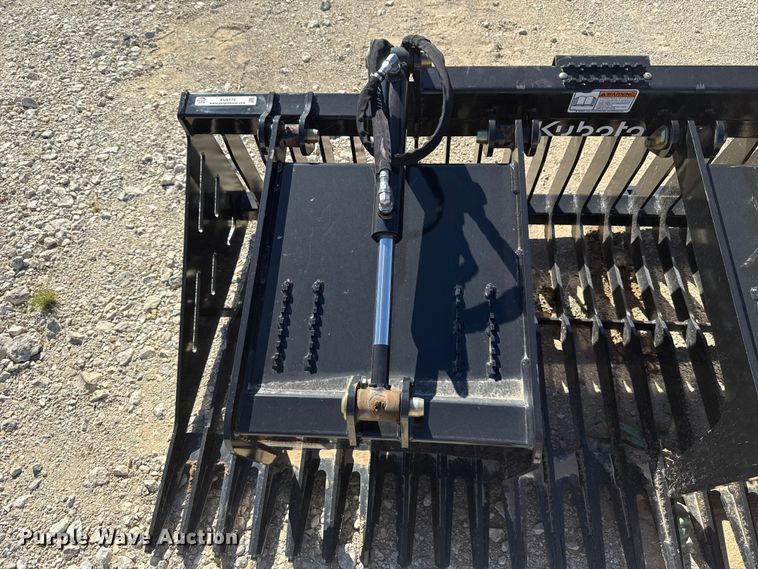 image for item EU5174 Kubota SGR1578 skid steer rock bucket