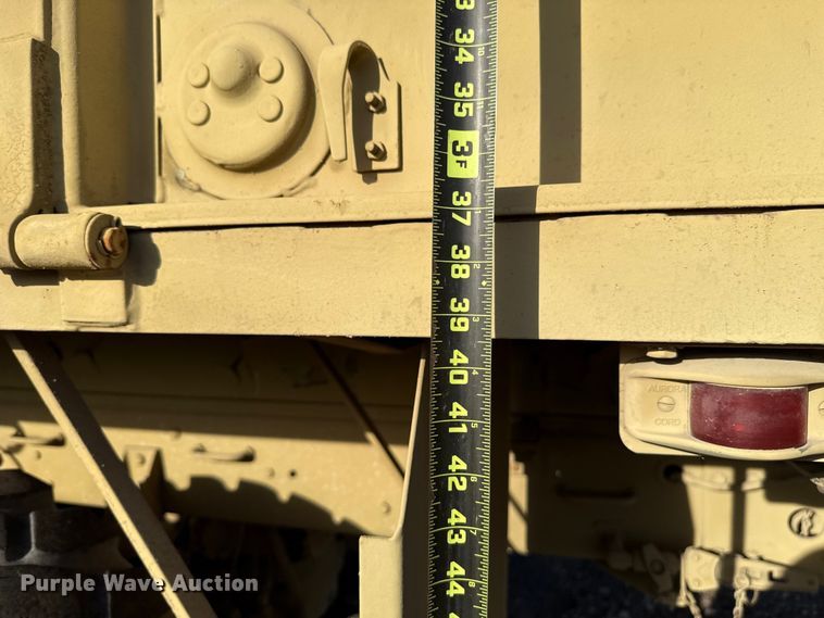 image for item EU5176 1990 BMY Harsco M923A2 flatbed truck