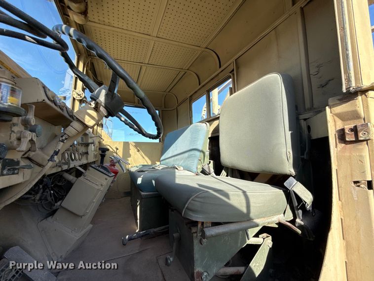 image for item EU5176 1990 BMY Harsco M923A2 flatbed truck