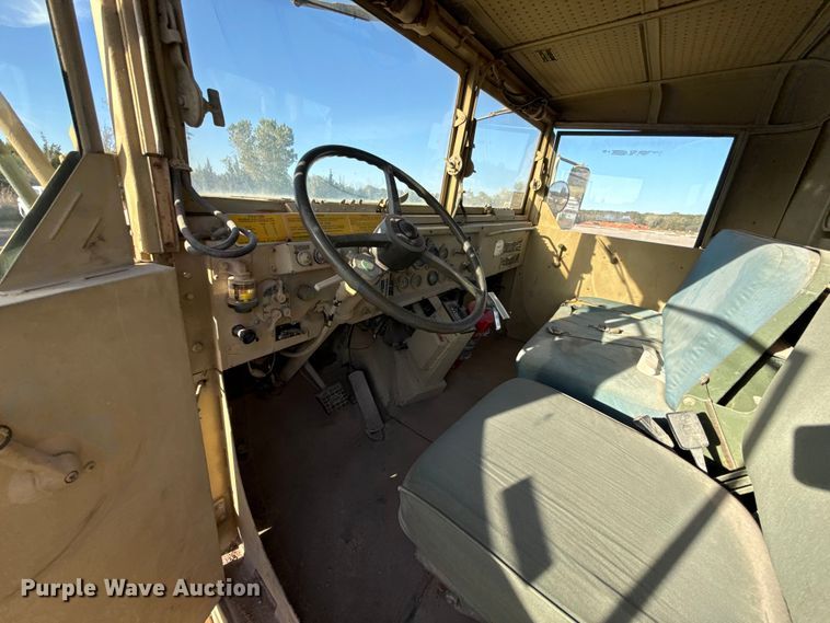 image for item EU5176 1990 BMY Harsco M923A2 flatbed truck