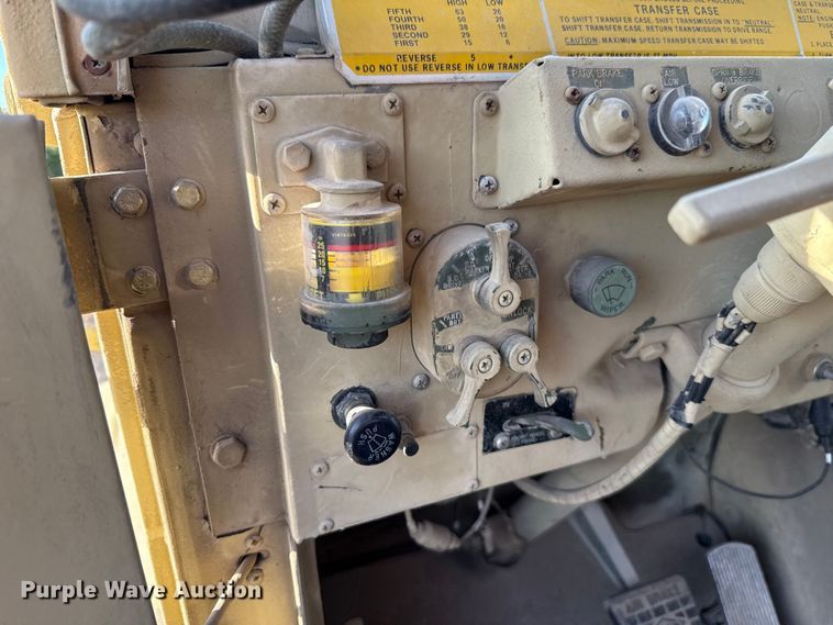 image for item EU5176 1990 BMY Harsco M923A2 flatbed truck