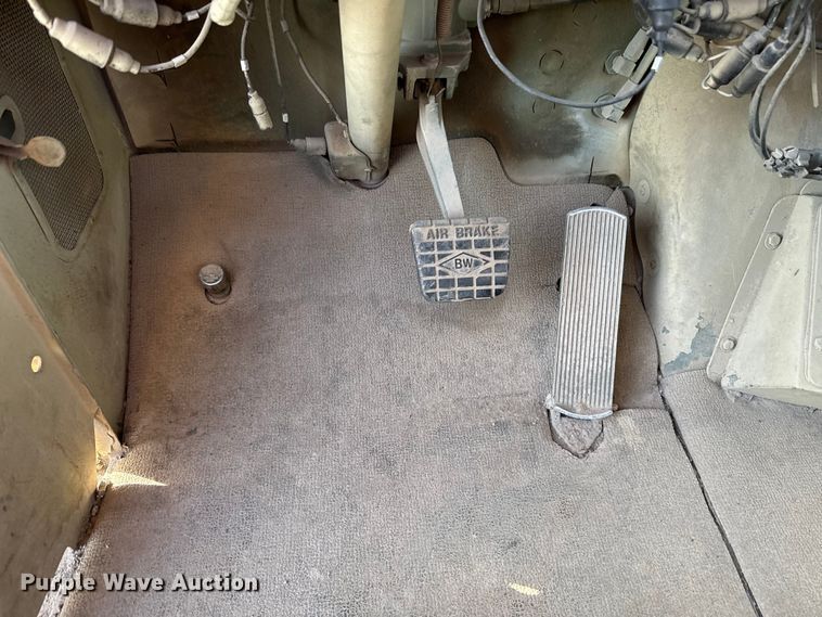 image for item EU5176 1990 BMY Harsco M923A2 flatbed truck