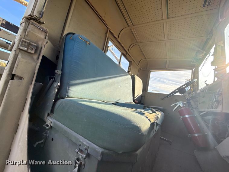 image for item EU5176 1990 BMY Harsco M923A2 flatbed truck