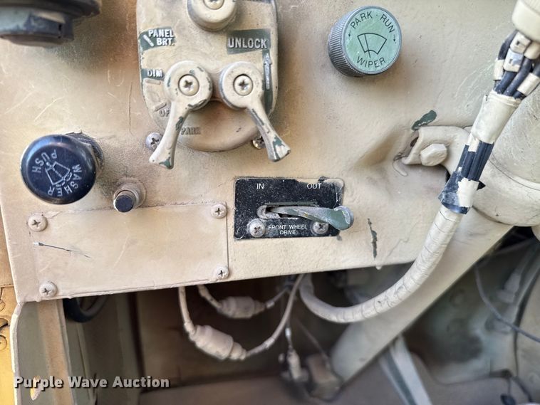 image for item EU5176 1990 BMY Harsco M923A2 flatbed truck