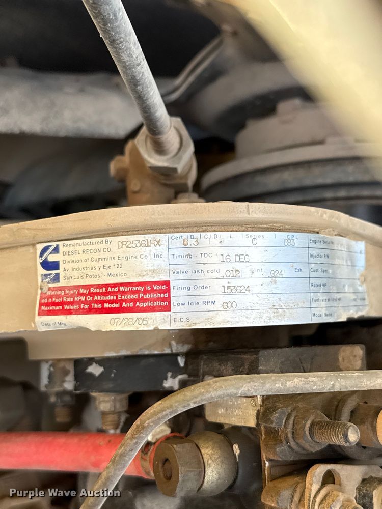 image for item EU5176 1990 BMY Harsco M923A2 flatbed truck