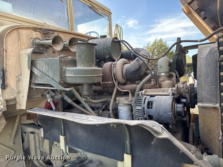 image for item EU5176 1990 BMY Harsco M923A2 flatbed truck