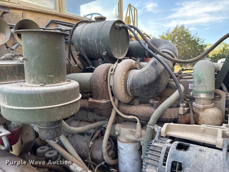 image for item EU5176 1990 BMY Harsco M923A2 flatbed truck