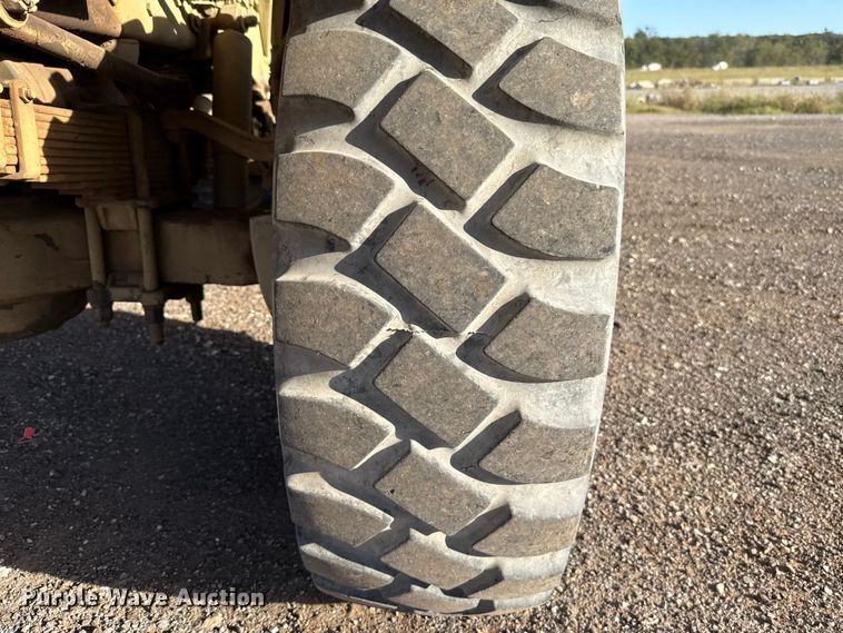 image for item EU5176 1990 BMY Harsco M923A2 flatbed truck