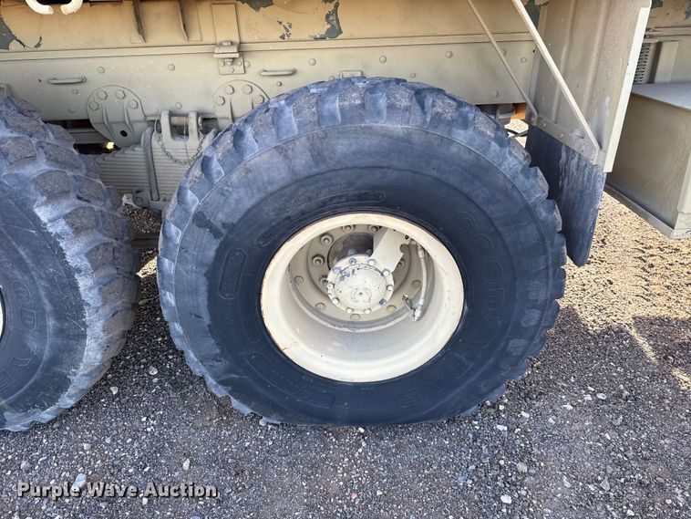 image for item EU5176 1990 BMY Harsco M923A2 flatbed truck