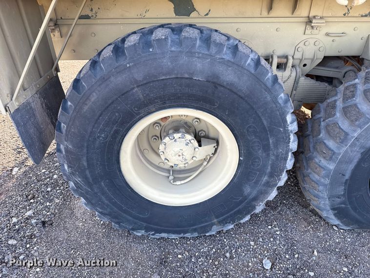 image for item EU5176 1990 BMY Harsco M923A2 flatbed truck