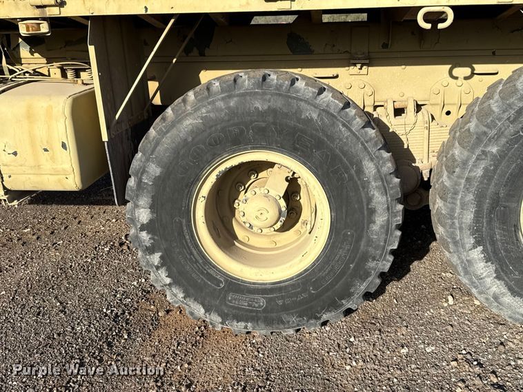 image for item EU5176 1990 BMY Harsco M923A2 flatbed truck