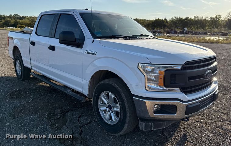 image for item EU5179 2018 Ford F150 XL SuperCrew pickup truck