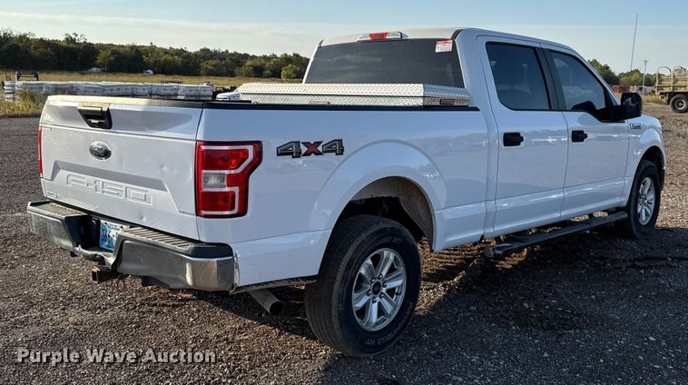 image for item EU5179 2018 Ford F150 XL SuperCrew pickup truck