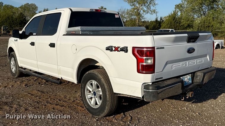 image for item EU5179 2018 Ford F150 XL SuperCrew pickup truck