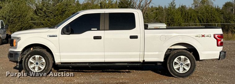 image for item EU5179 2018 Ford F150 XL SuperCrew pickup truck