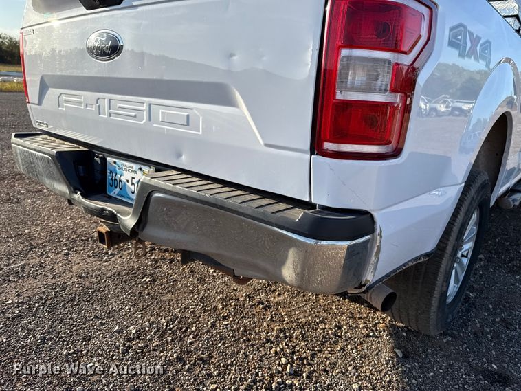 image for item EU5179 2018 Ford F150 XL SuperCrew pickup truck