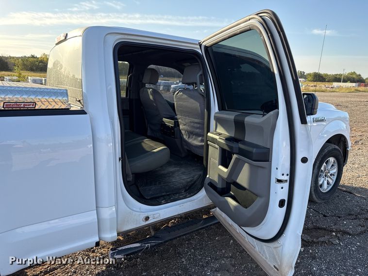 image for item EU5179 2018 Ford F150 XL SuperCrew pickup truck