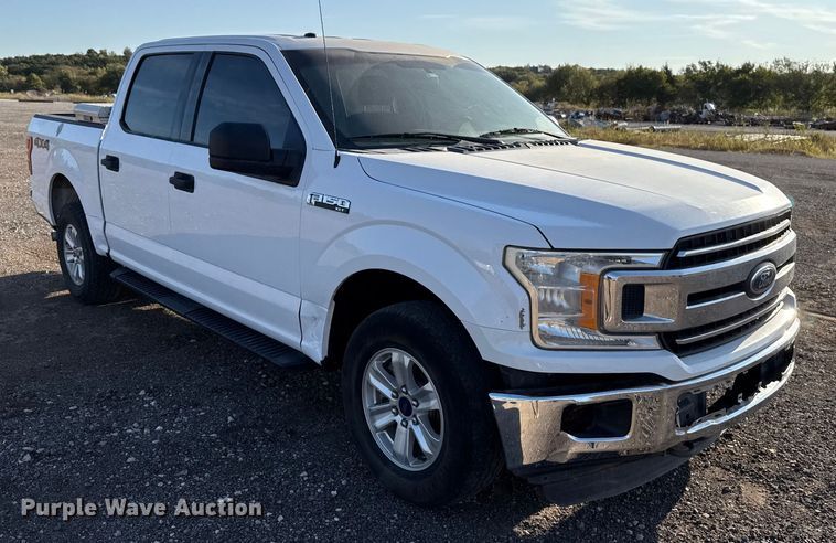 image for item EU5180 2018 Ford F150 XLT SuperCrew pickup truck