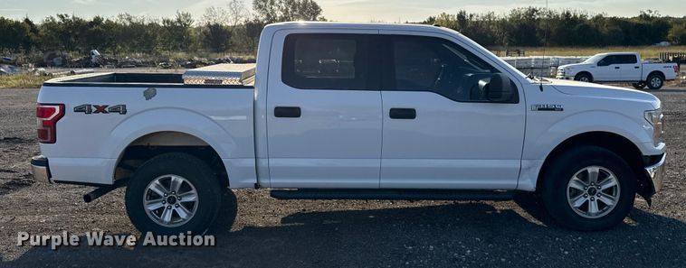 image for item EU5180 2018 Ford F150 XLT SuperCrew pickup truck