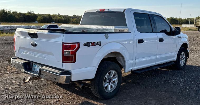 image for item EU5180 2018 Ford F150 XLT SuperCrew pickup truck