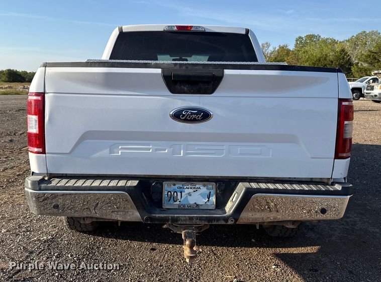 image for item EU5180 2018 Ford F150 XLT SuperCrew pickup truck