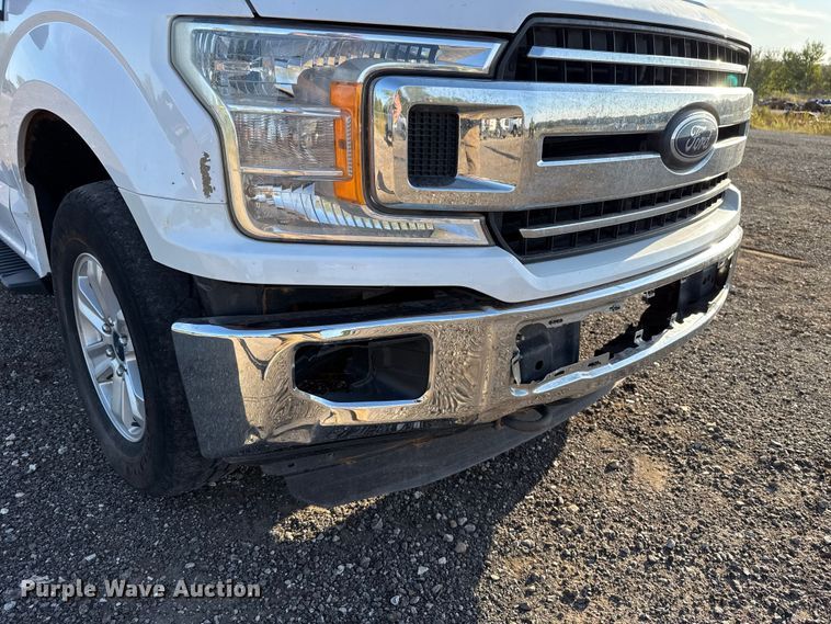 image for item EU5180 2018 Ford F150 XLT SuperCrew pickup truck