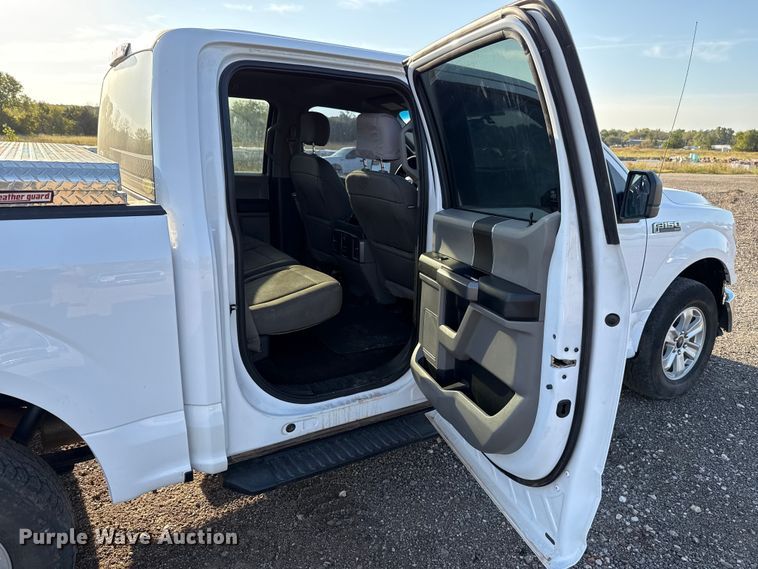 image for item EU5180 2018 Ford F150 XLT SuperCrew pickup truck