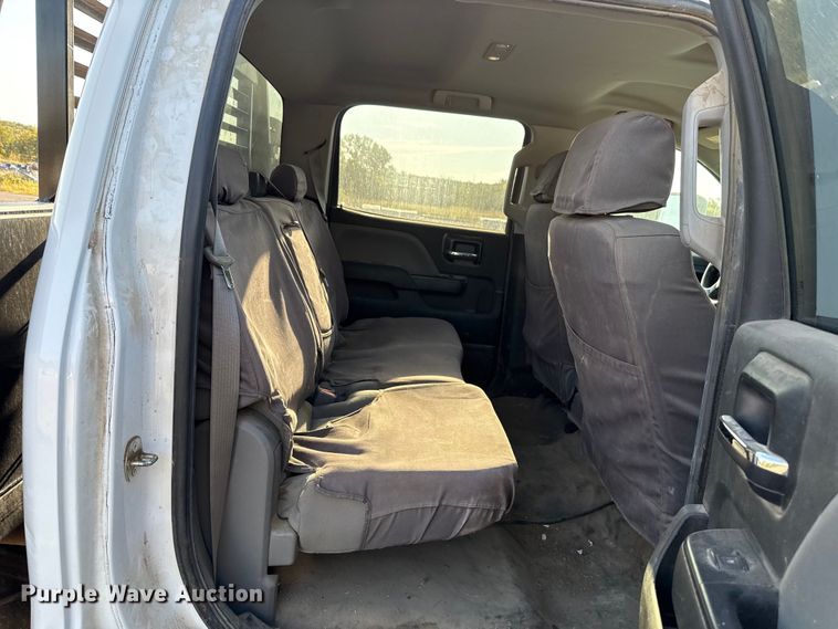 image for item EU5181 2016 Chevrolet Silverado 3500HD Crew Cab bale bed pickup truck