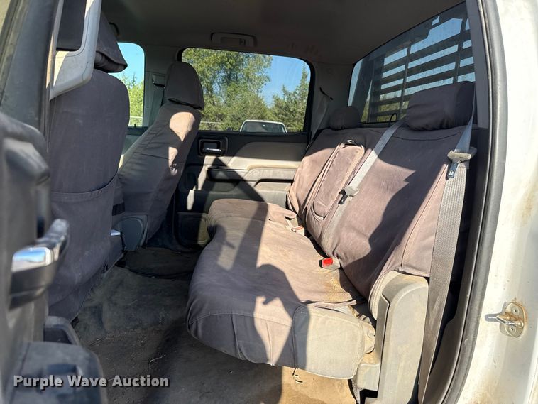 image for item EU5181 2016 Chevrolet Silverado 3500HD Crew Cab bale bed pickup truck