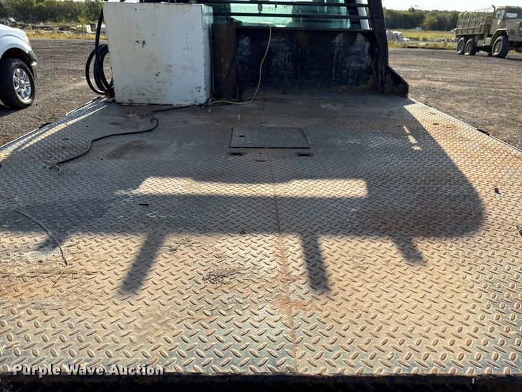 image for item EU5182 2013 GMC Sierra 3500 Crew Cab flatbed truck