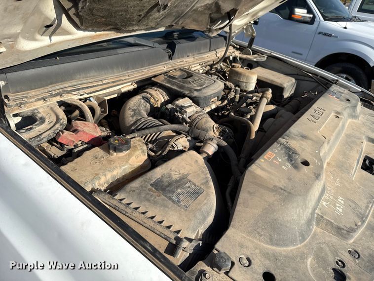 image for item EU5182 2013 GMC Sierra 3500 Crew Cab flatbed truck