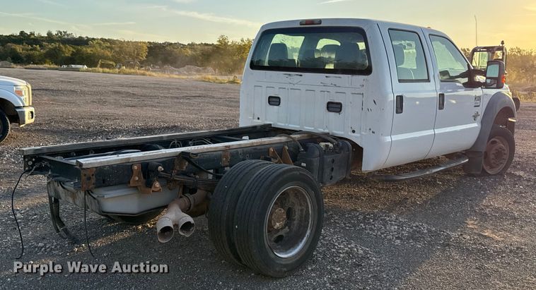 image for item EU5184 2011 Ford F550 Super Duty XL Crew Cab truck cab and chassis