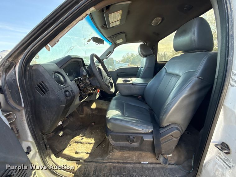 image for item EU5185 2015 Ford F350 Super Duty XL pickup truck cab and chassis