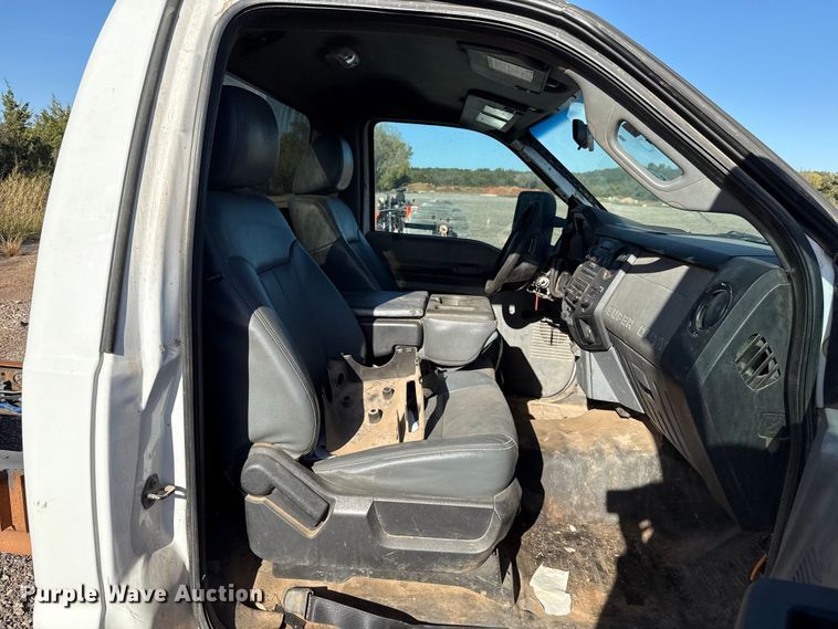 image for item EU5185 2015 Ford F350 Super Duty XL pickup truck cab and chassis