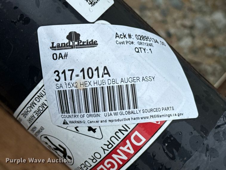 image for item EU5205 Land Pride post hole auger bit