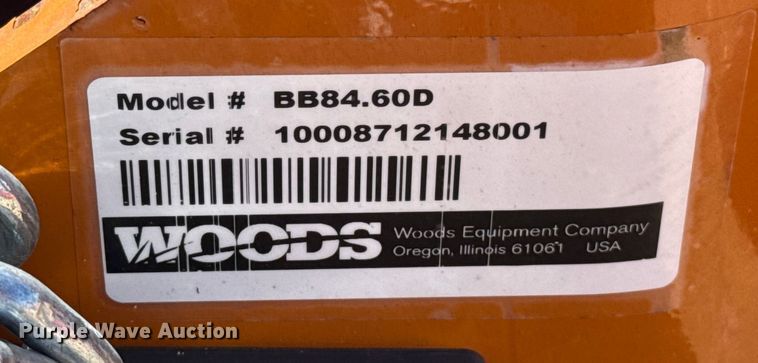 image for item EU5253 Woods BB84.60D rotary mower