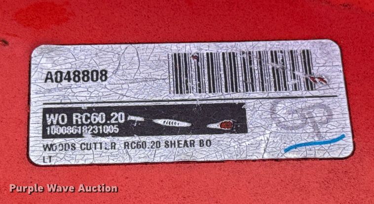 image for item EU5259 Woods RC60.20 rotary mower