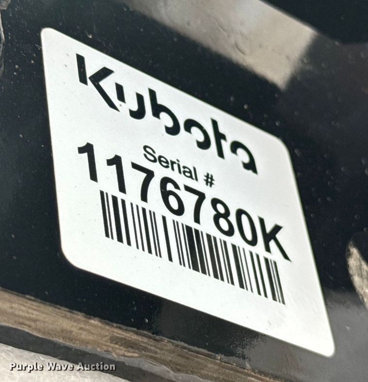 image for item EU5266 Kubota mini excavator auger 