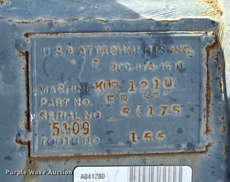 image for item EU5273 USA Attachments EB-624 excavator bucket