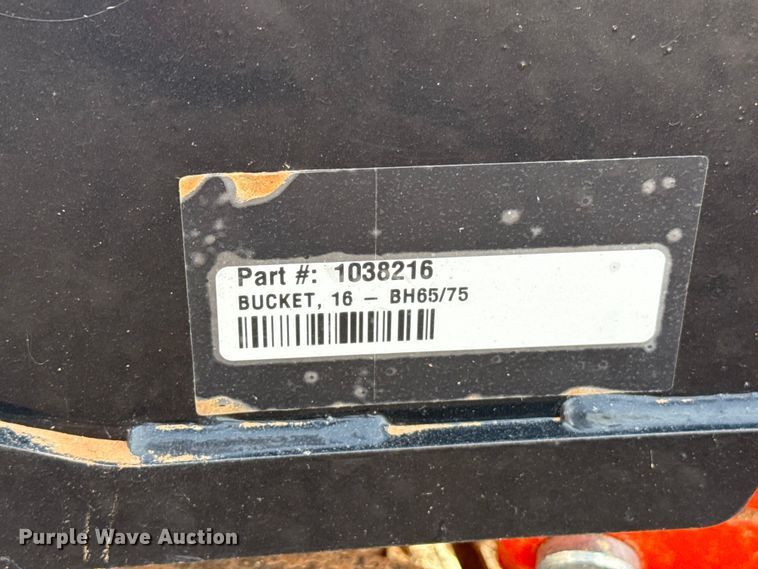 image for item EU5280 Woods BH75-1 backhoe attachment