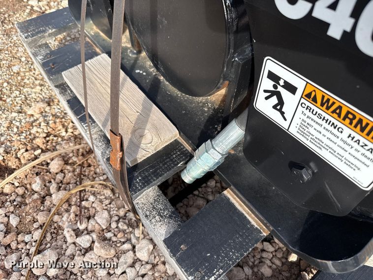 image for item EU5281 Kubota PC400 excavator plate compactor