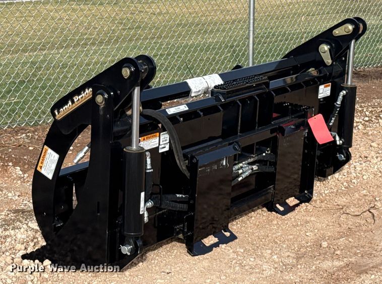 image for item EU5284 Land Pride SGC1584 skid steer grapple bucket