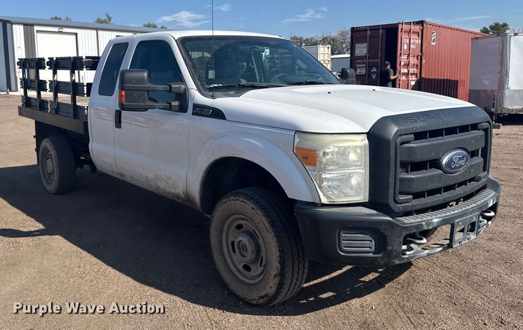 image for item EU6138 2016 Ford F350 Super Duty XL SuperCab utility bed pickup truck