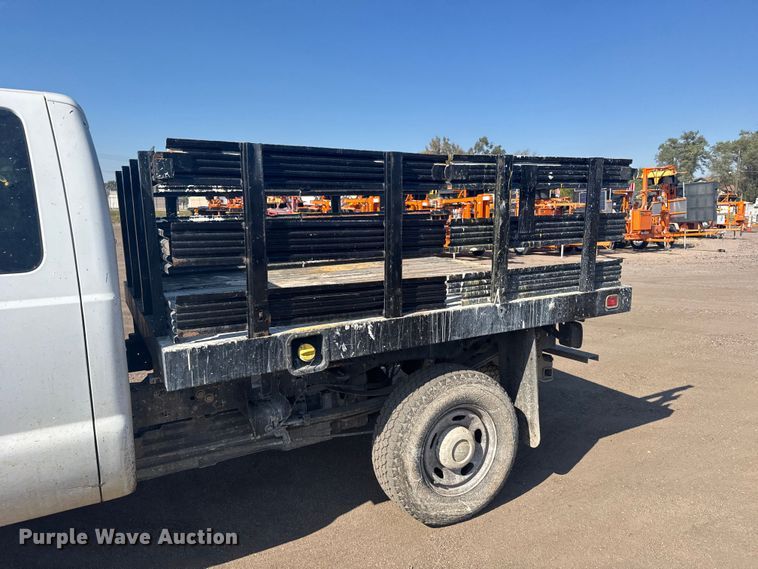 image for item EU6138 2016 Ford F350 Super Duty XL SuperCab utility bed pickup truck